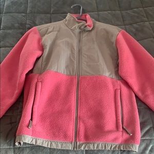Girls Pink North Face Jacket